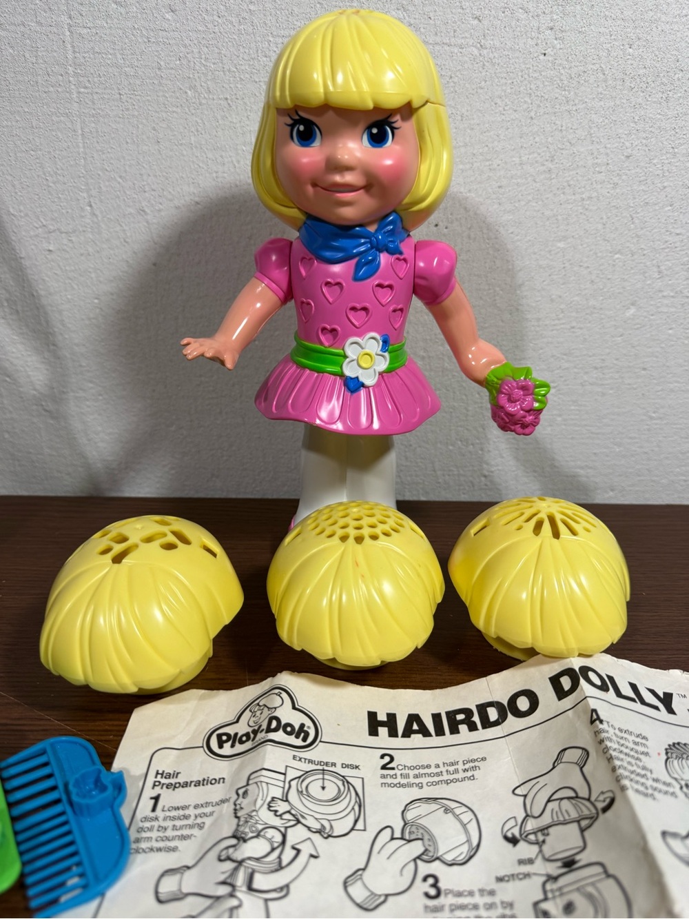 1991 Play-doh Hairdo Dolly Kenner